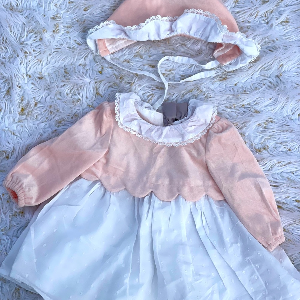 Shabby chic baby set